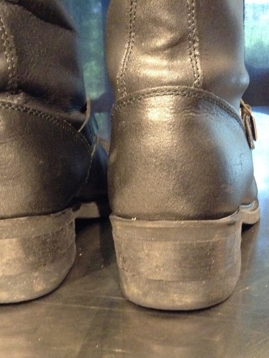 VTG Engineer Boots Men’s Sz 11 D Black Leather Steel Toe Oil Resistant Korea main image 12